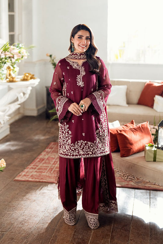 AZURE LUXURY DHANAK COLLECTION 3PC HIT CODE 7619