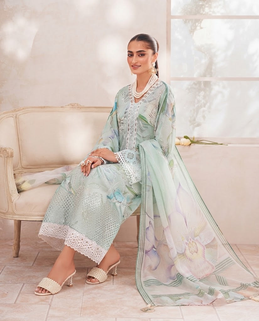 Baroque Silk Print Collection – 3-Piece