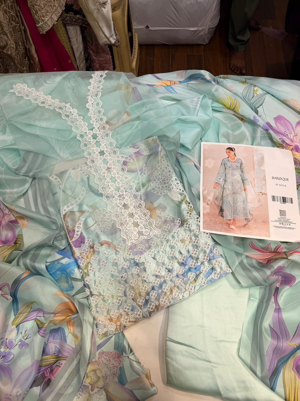 Baroque Silk Print Collection – 3-Piece