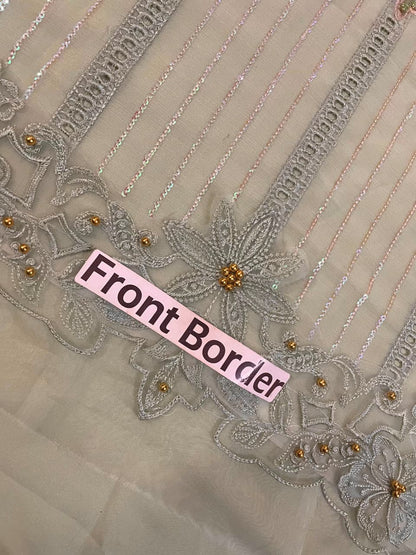 Maria B Chiffon* Embroidered Unstitched Collection