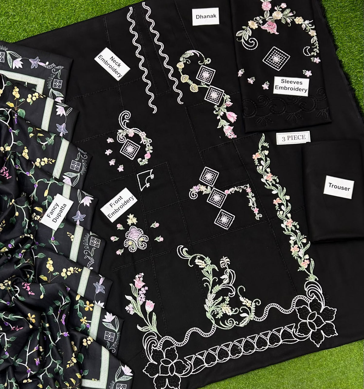 CRIMSON DHANAK COLLECTION 3PC HIT CODE