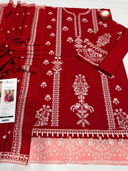 ANEELAS DHANAK COLLECTION 3PC HIT CODE 9012