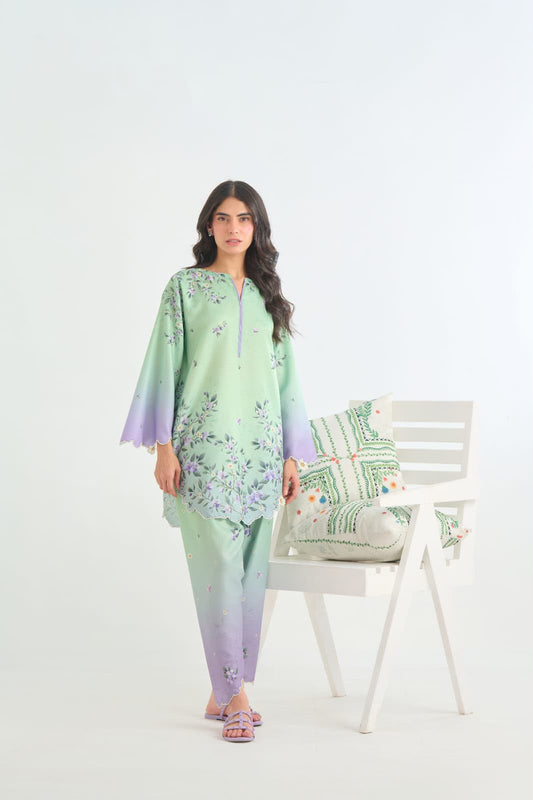 BAROQUE SILK PRINT 2PC