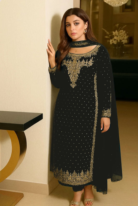 ANEELAS CHIFFON COLLECTION 3PC HIT CODE