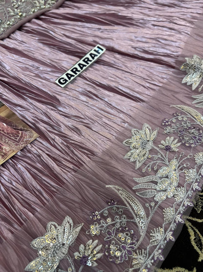 SORAYA ORGANZA WEEDING WEAR 3PC HIT CODE