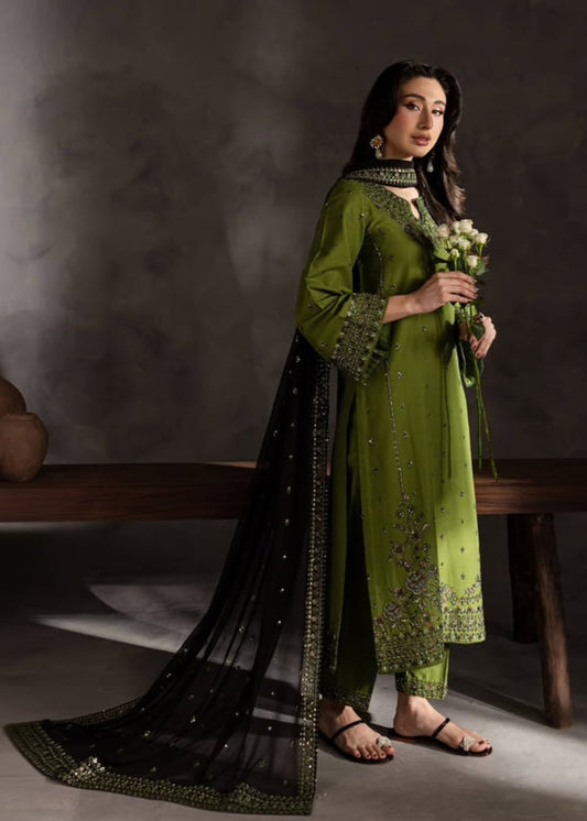BATIK DHANAK COLLECTION 3PC HIT CODE