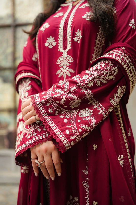 ANEELAS DHANAK COLLECTION 3PC HIT CODE 9012
