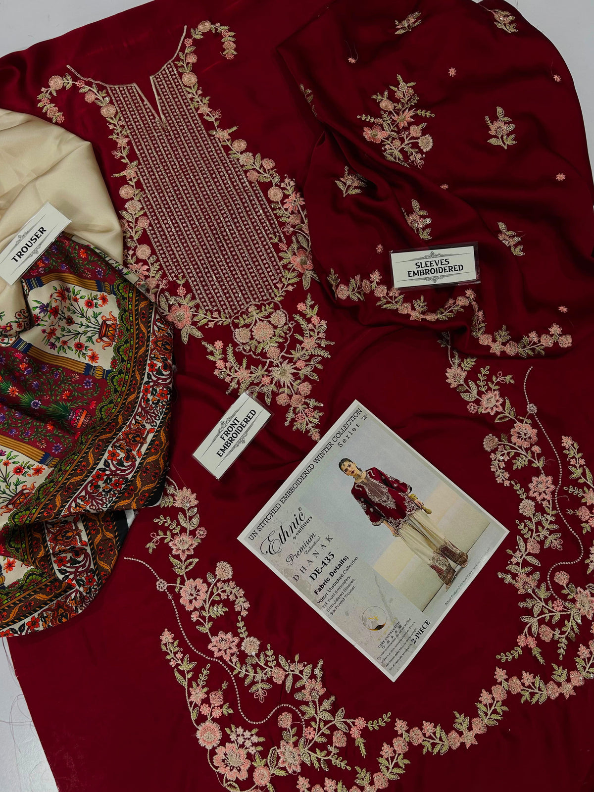ETHNIC LUXURY SILK COLLECTION 2PC HIT CODE