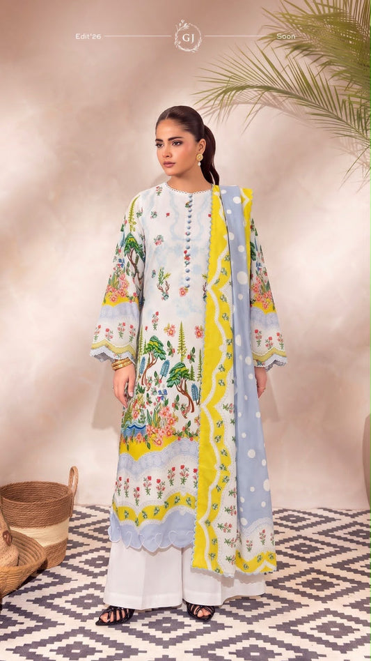 SOHA BY GUL JEE PRINT LAWN 2026