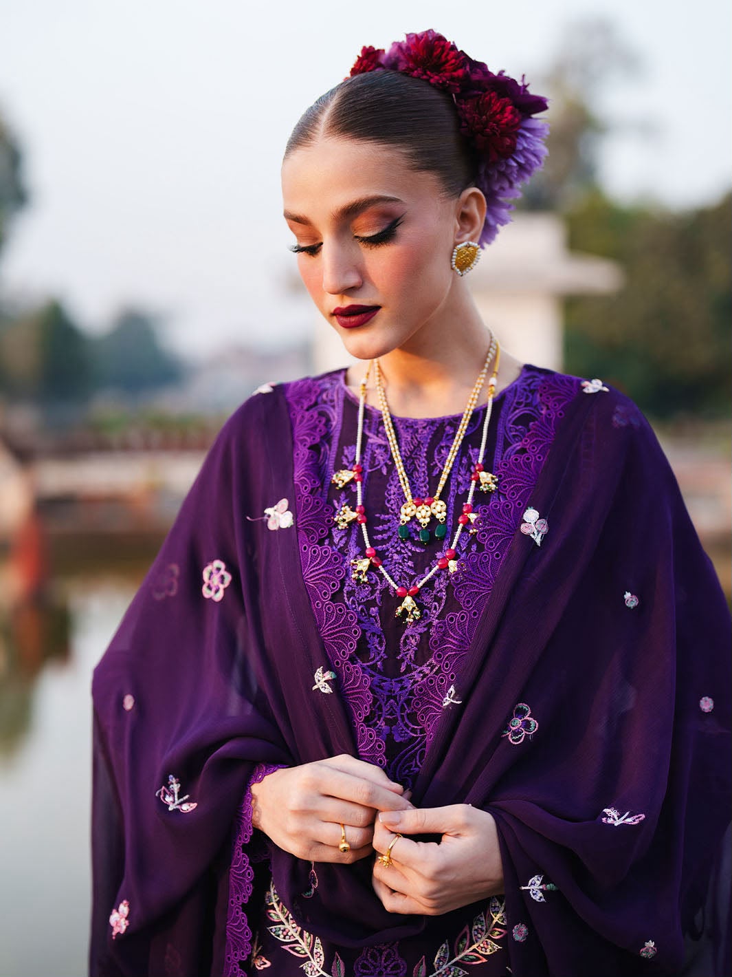 MAHNUR DHANAK COLLECTION 3PC HIT CODE