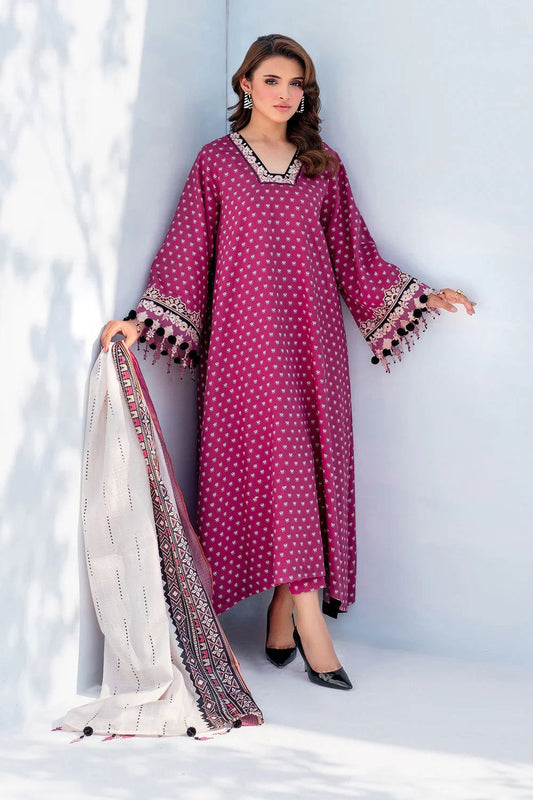 BAROQUE LINEN PRINT COLLECTION 3PC HIT CODE
