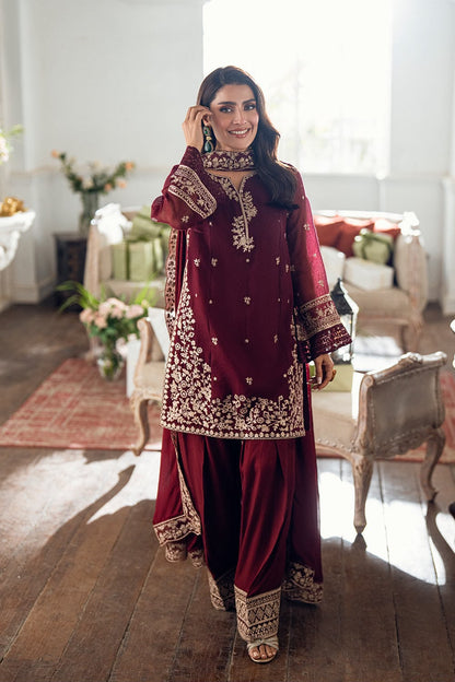 AZURE LUXURY DHANAK COLLECTION 3PC HIT CODE 7619