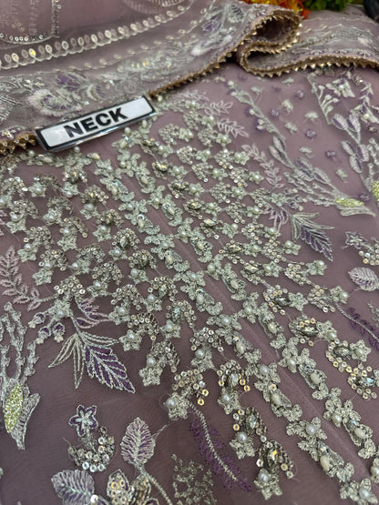 SORAYA ORGANZA WEEDING WEAR 3PC HIT CODE