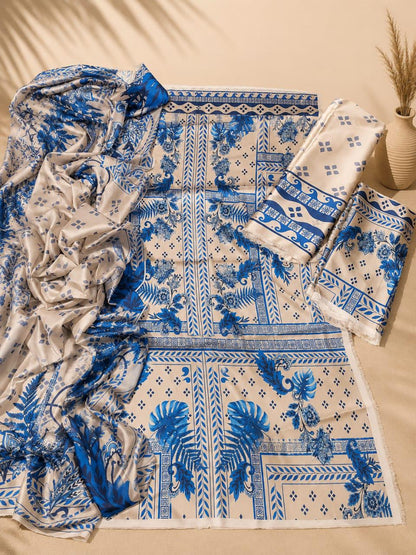 LULUSAR DIGITAL PRINT SILK PRINT 3PC HIT CODE