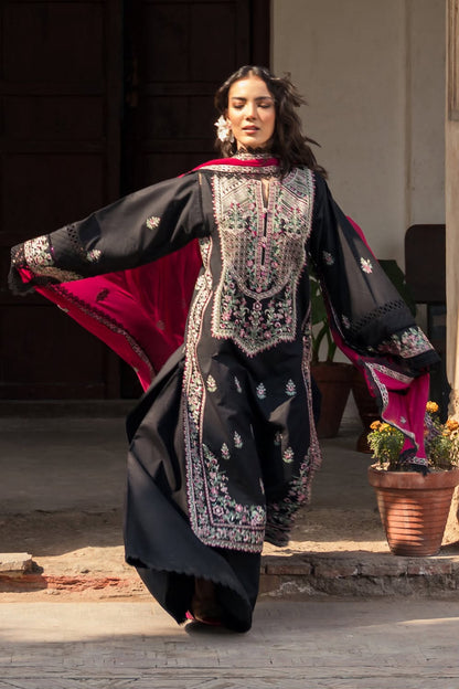 ZAROPOSH LUXURY DHANAK COLLECTION 3PC HIT CODE 9038