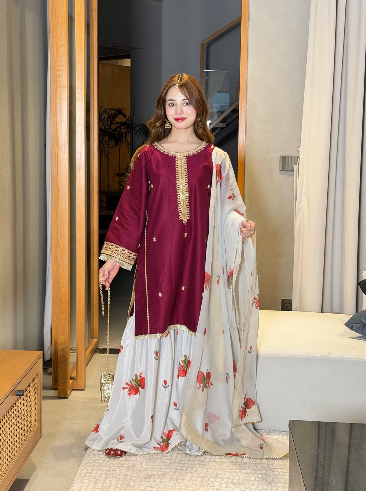 PREET PRET LUXURY DHANAK COLLECTION 3PC HIT CODE