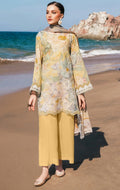 Barooque silk Embroided Hit code 3pc dress uf4121