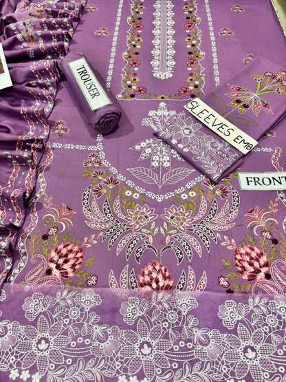 ANEELAS DHANAK COLLECTION 3PC HIT CODE