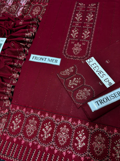 MOHAGNI WINTER DHANAK COLLECTION 3PC HIT CODE