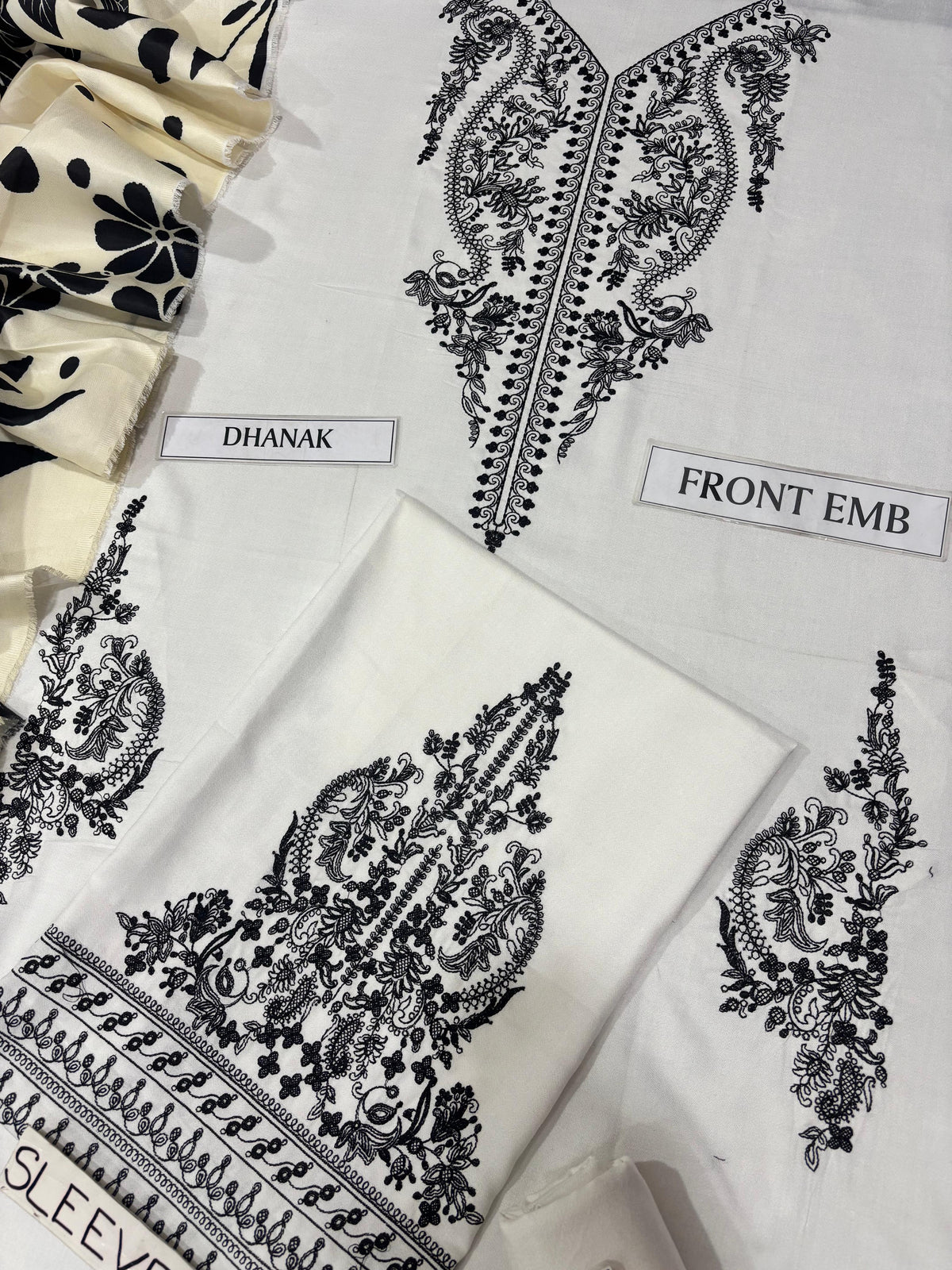 BAROOQUE LUXURY DHANAK COLLECTION 3PC HIT CODE