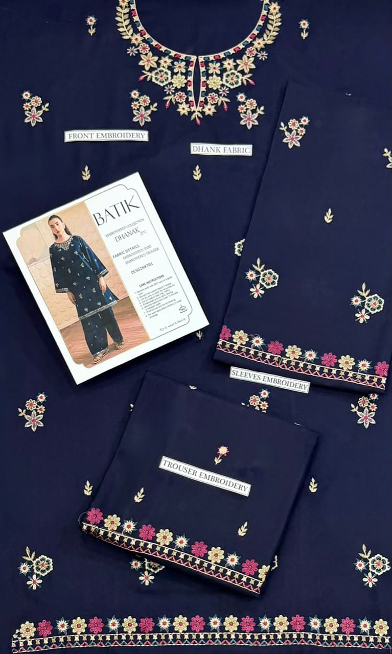 BATIK DHANAK COLLECTION 2PC HIT CODE