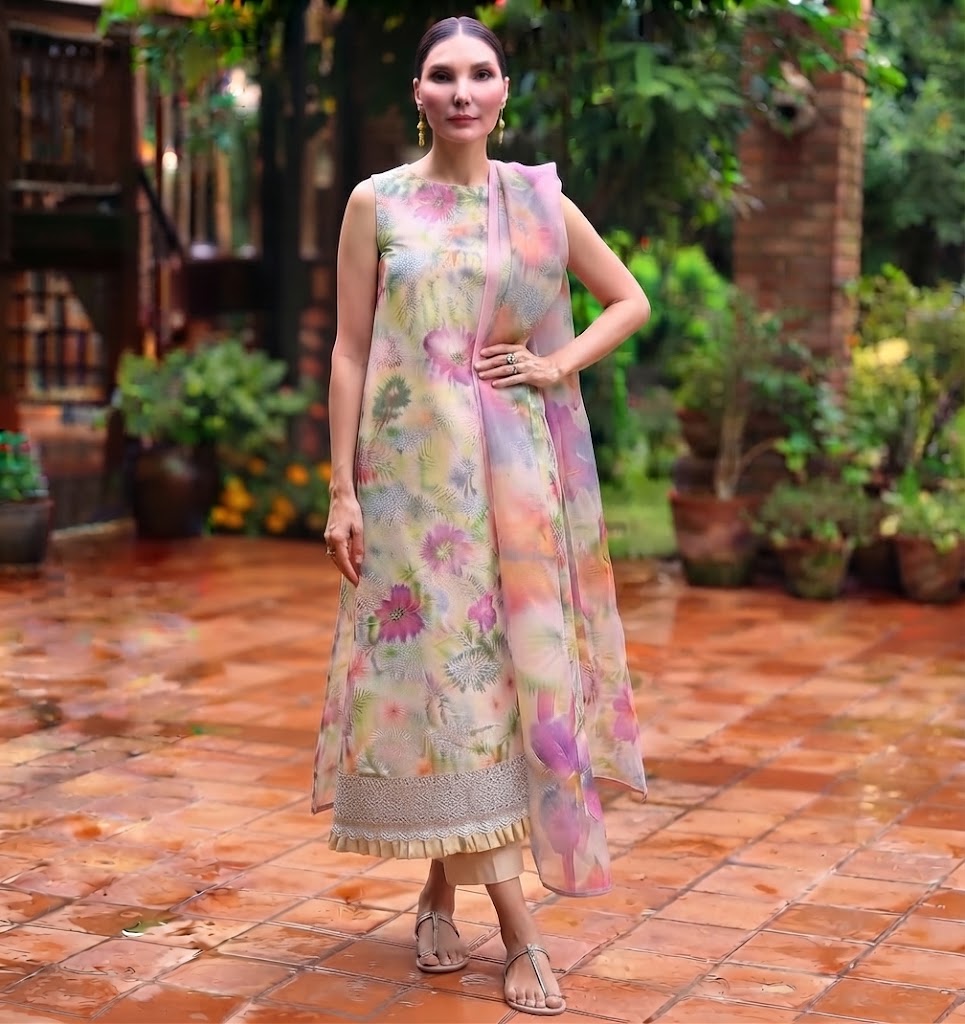 Baroque Silk Print Collection – 3-Piece