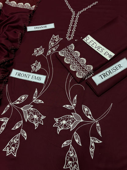 BAROQUE LUXRY DHANAK COLLECTION 3PC HIT CODE