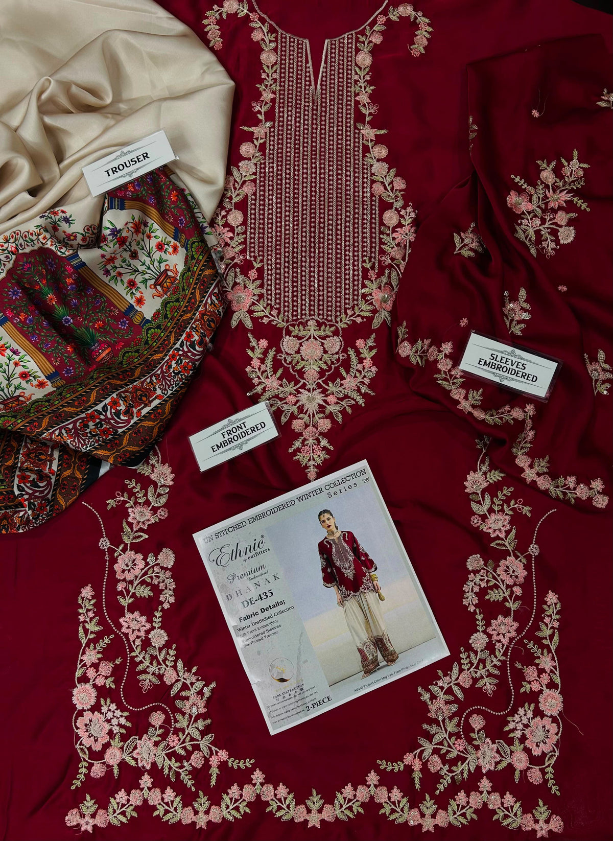ETHNIC LUXURY SILK COLLECTION 2PC HIT CODE