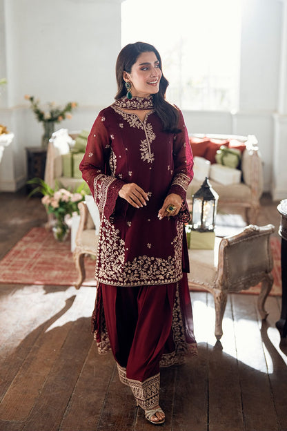 AZURE LUXURY DHANAK COLLECTION 3PC HIT CODE 7619