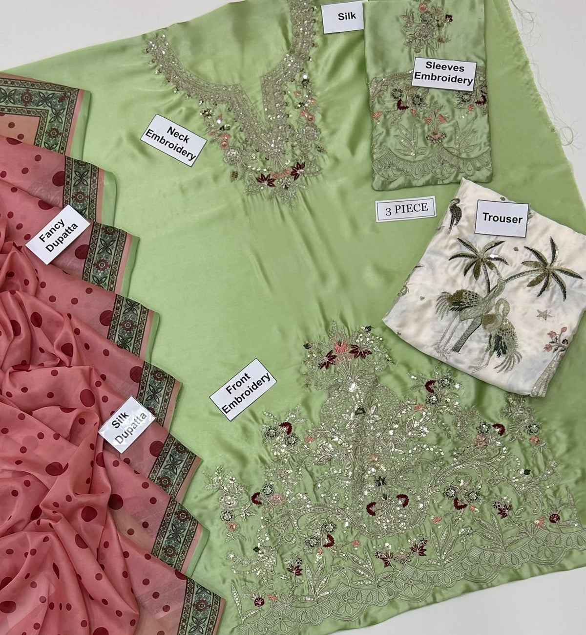 ETHNIC SILK COLLECTION 3PC HIT CODE
