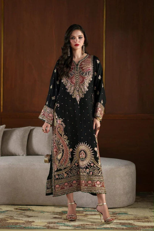 ETHNIC LUXERY KAFTAN 3 PC HIT CODE