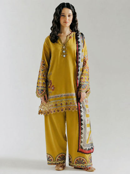 ETHNIC LUXURY WINTER COLLECTION 3PC HIT CODE