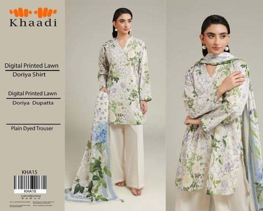 Khaddi+Eden Robe Lawn 3pc collection