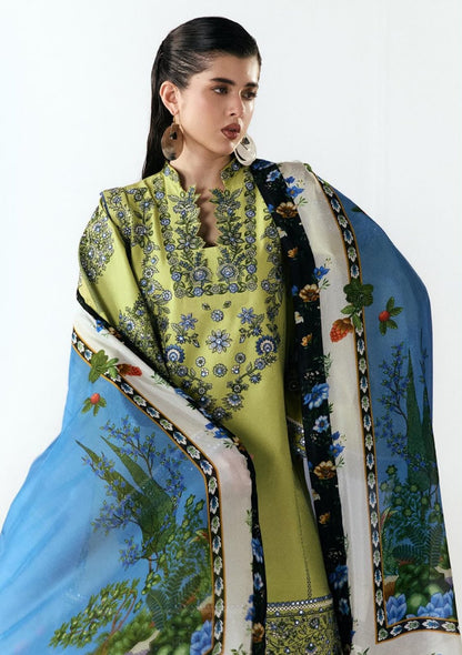 HUSSAIN REHAR JUGNU LUXURY DHANAK COLLECTION 3PC HIT CODE 4156