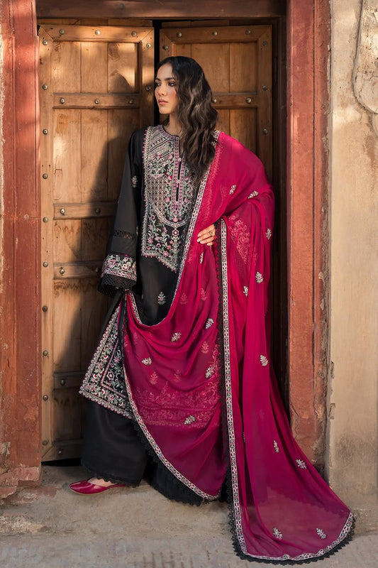 ZAROPOSH LUXURY DHANAK COLLECTION 3PC HIT CODE 9038