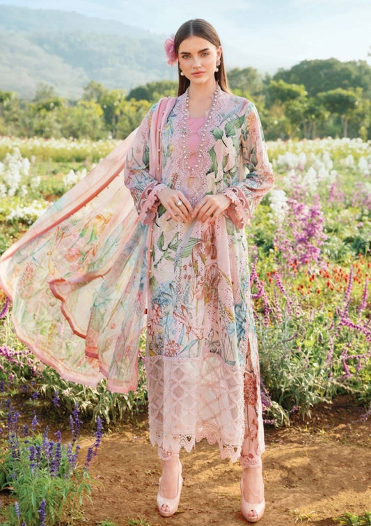 MARIA.B LUXURY LINEN PRINT COLLECTION 3PC HIT CODE