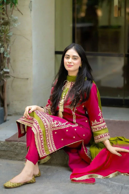 OMAL HIT CODE LUXURY DHANAK COLLECTION 3PC