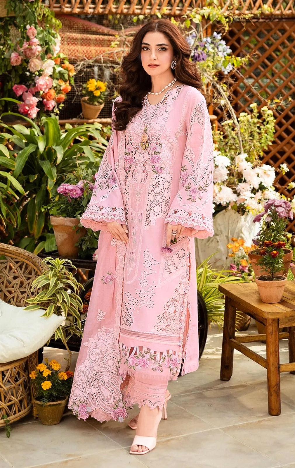 Elaf Embroided Viscose 3pc Hit code 02A