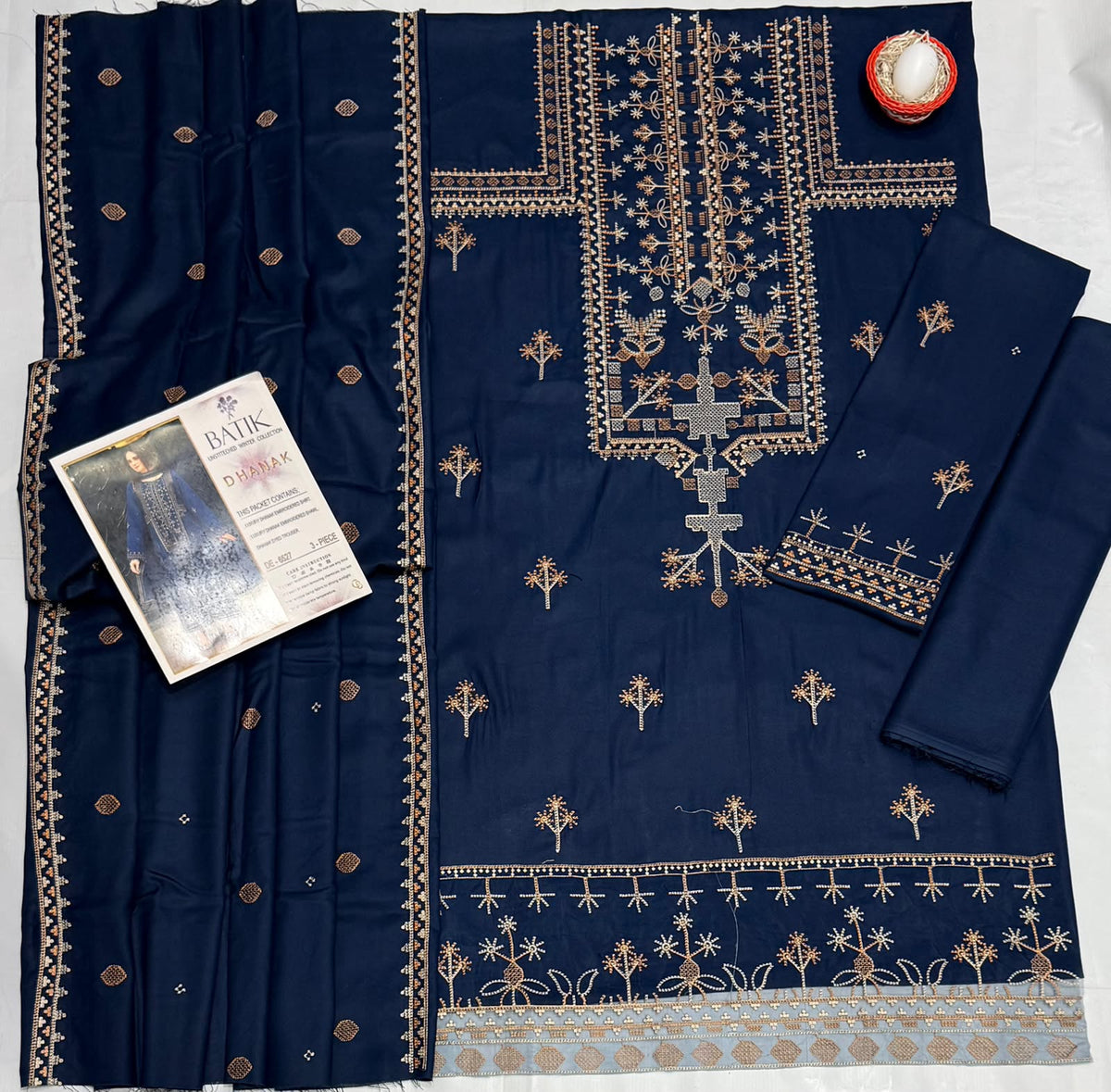 BATIK DHANAK COLLECTION 3PC HIT CODE 6527
