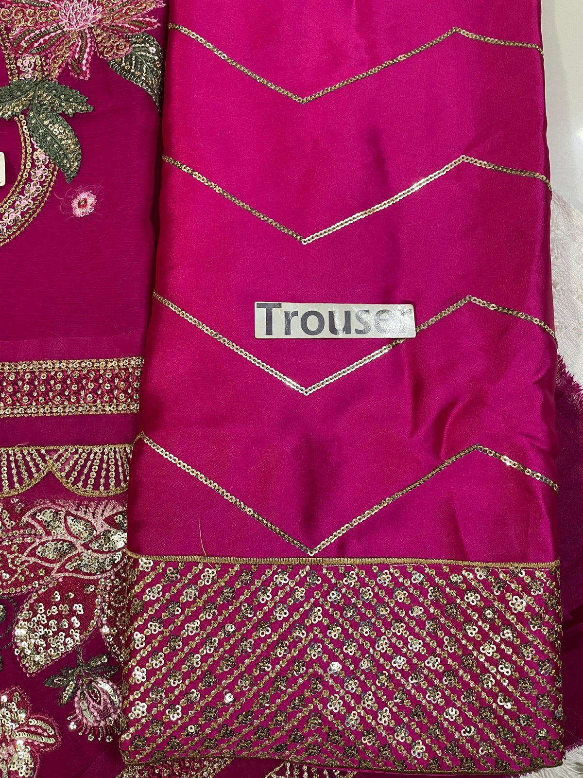 Jazmin Chiffon* Embroidered Unstitched Collection 3pc