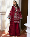 Republic Embroided Dhanak Vs Plachi Shwal 3Pc Hit Code D-05 B Nyra