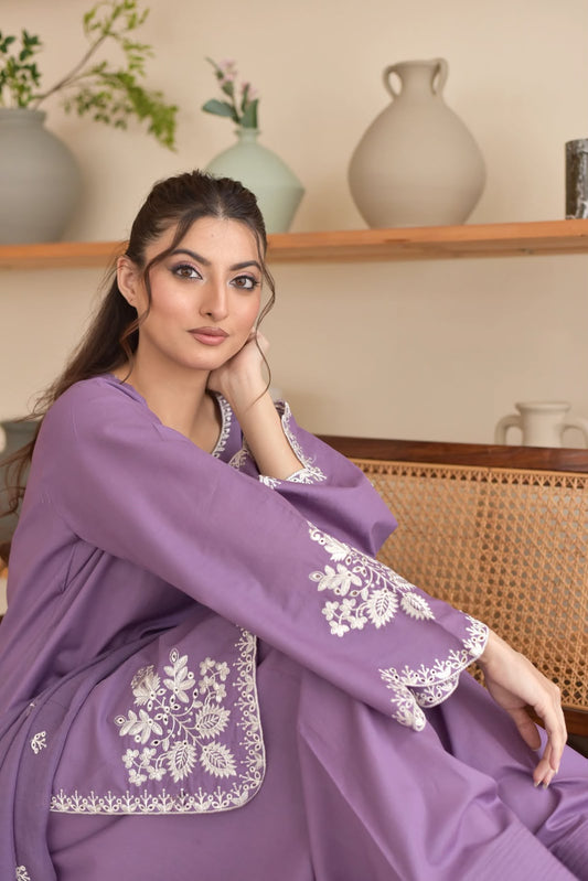 RUMI SET DHANAK COLLECTION 3PC HIT CODE