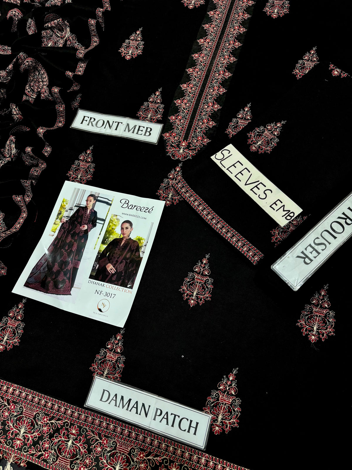 NEW ARRIVAL'S WINTER DHANAK COLLECTION 3PC