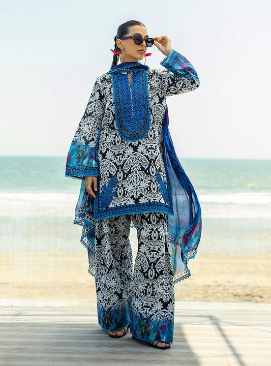 MARIA.B LUXURY LINEN PRINT COLLECTION 3PC HIT CODE