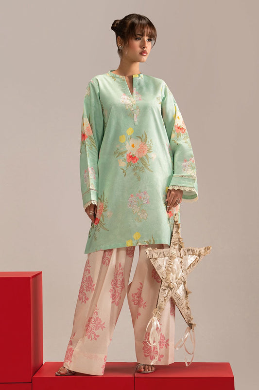 BAROQUE SILK PRINT 2PC HIT CODE