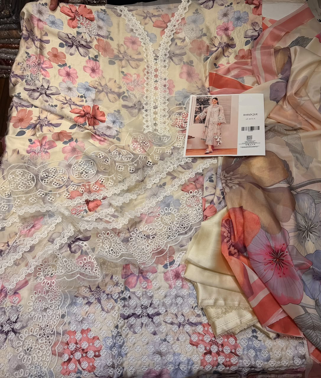 Baroque Silk Print Collection – 3-Piece