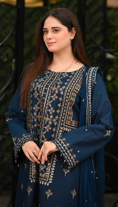 BATIK DHANAK COLLECTION 3PC HIT CODE 6527