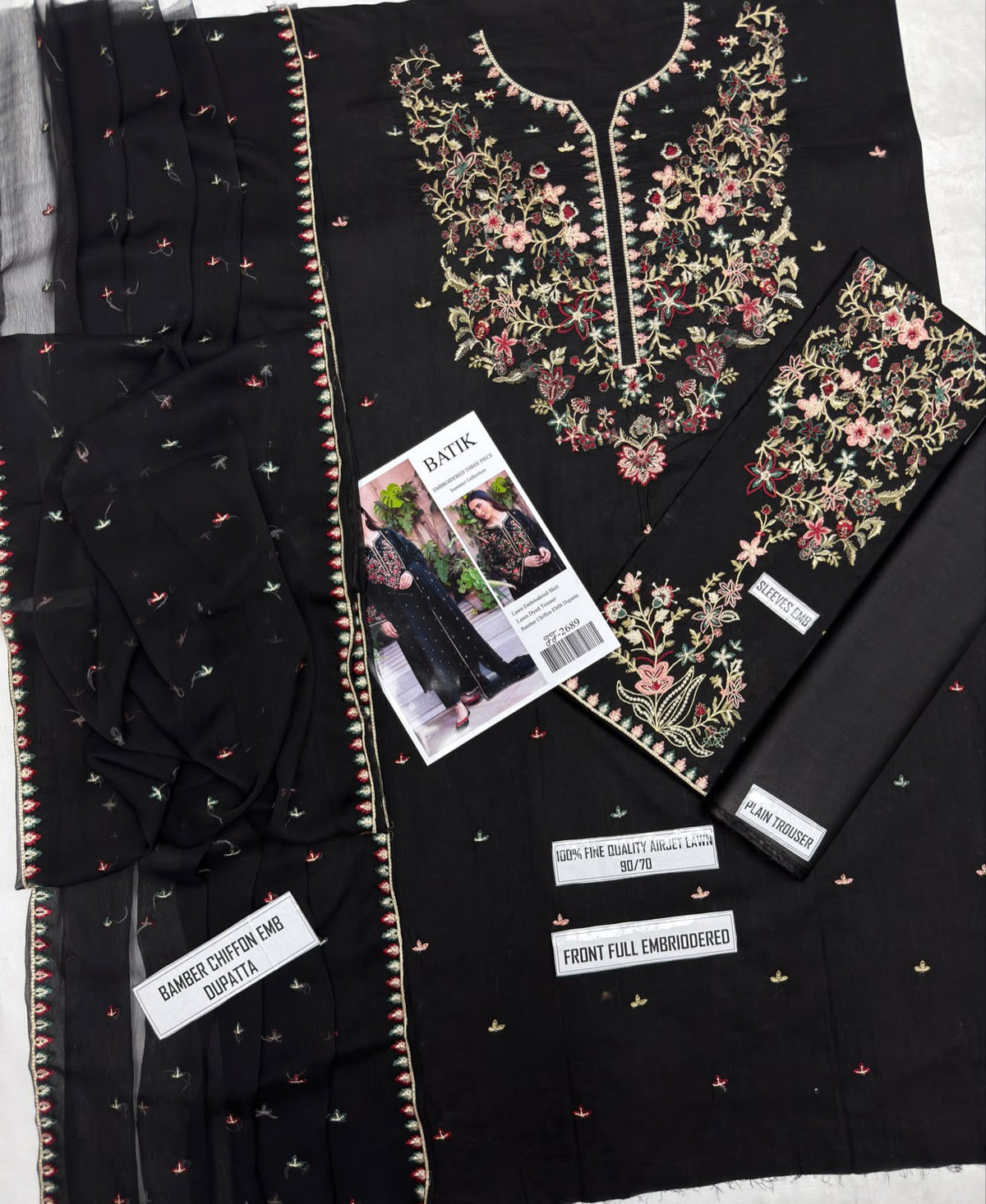 BATIK SUMMER COLLECTION 3PC HIT CODE