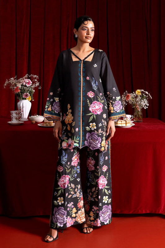 AFSANAH SILK PRINT 2PC