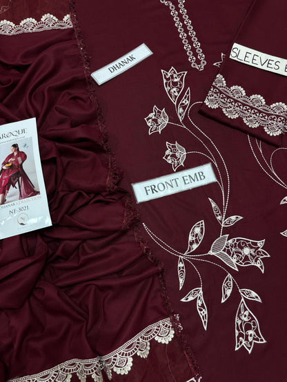 BAROQUE LUXRY DHANAK COLLECTION 3PC HIT CODE
